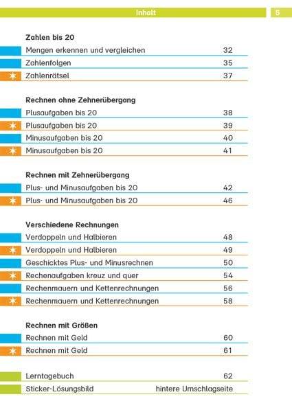 Die Mathe-Helden Kopfrechnen 1. Klasse