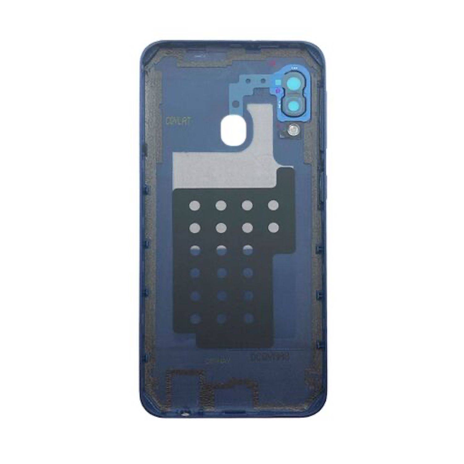 Samsung GH82-20125C Akkudeckel für Galaxy A20E A202F + Klebepad Blau