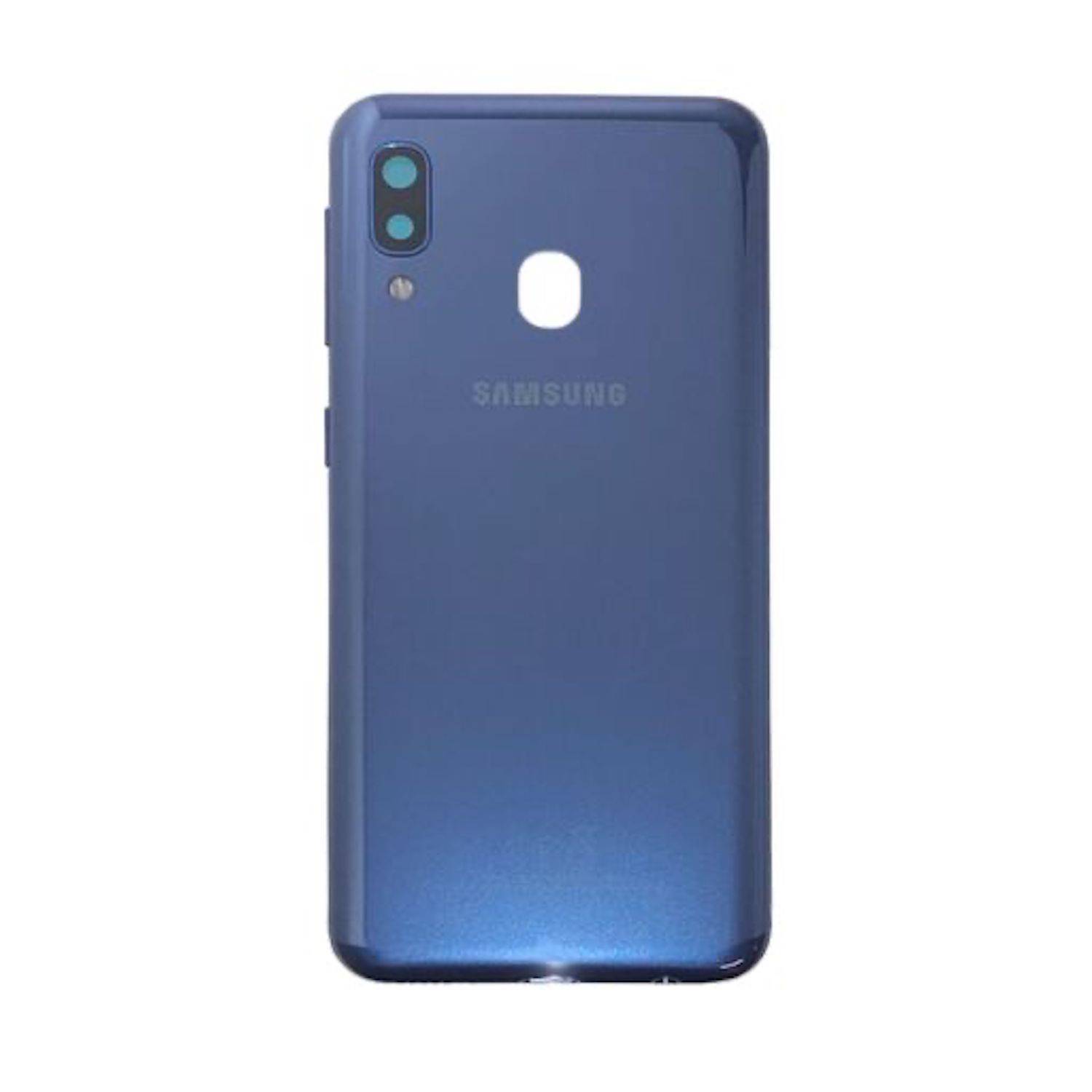 Samsung GH82-20125C Akkudeckel für Galaxy A20E A202F + Klebepad Blau