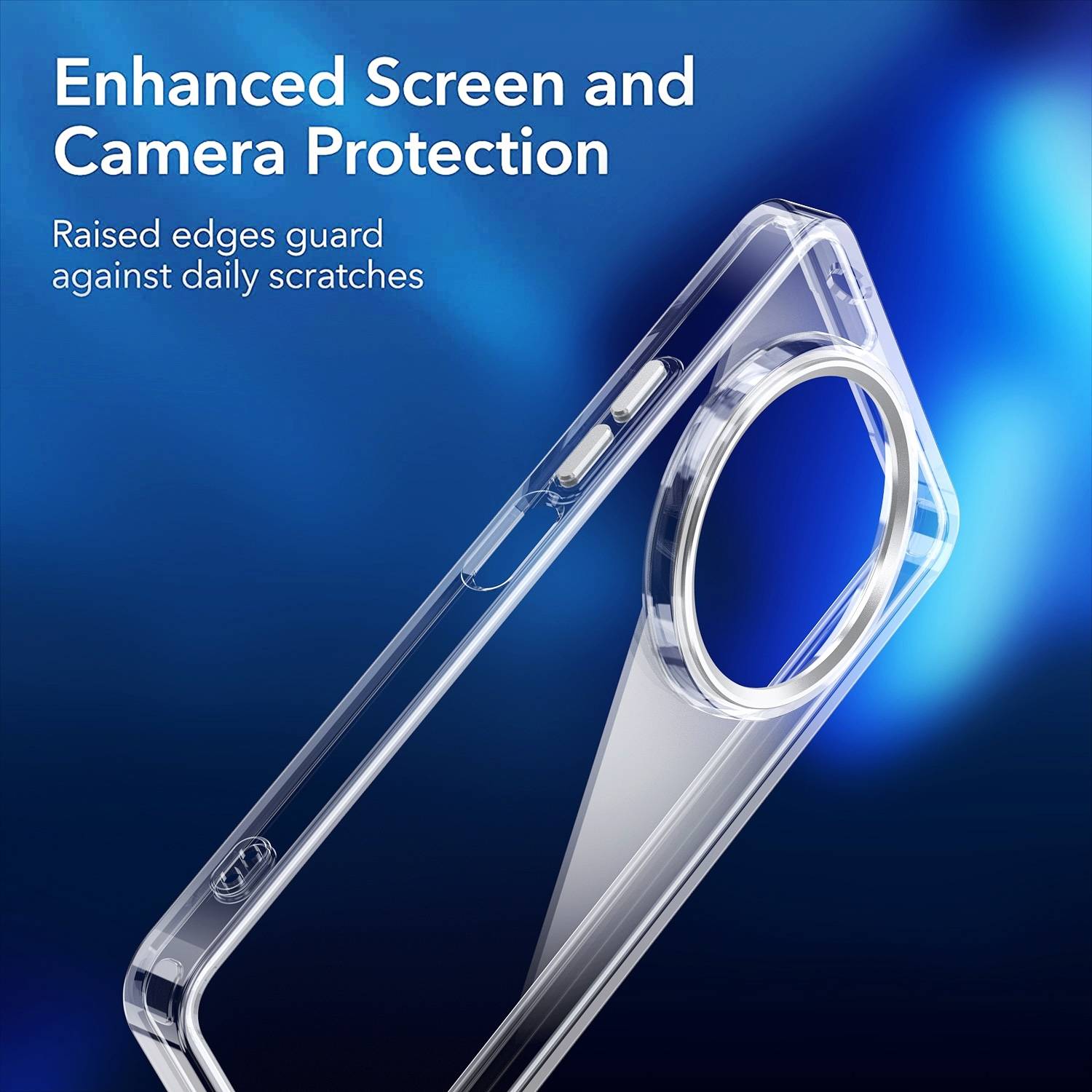 Für Xiaomi Redmi A3 TPU Acryl Hybrid Schutz Handy Hülle Case Schwarz