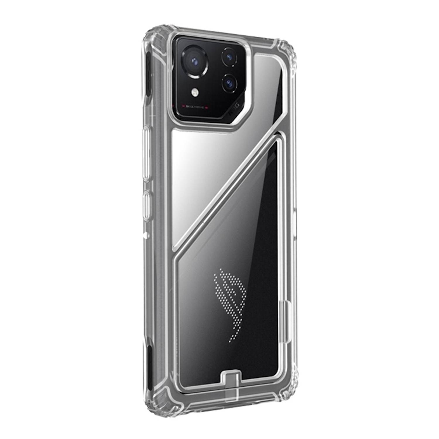 Für Asus ROG Phone 8 Pro Schock TPU / PC Hülle magnetischer Halter
