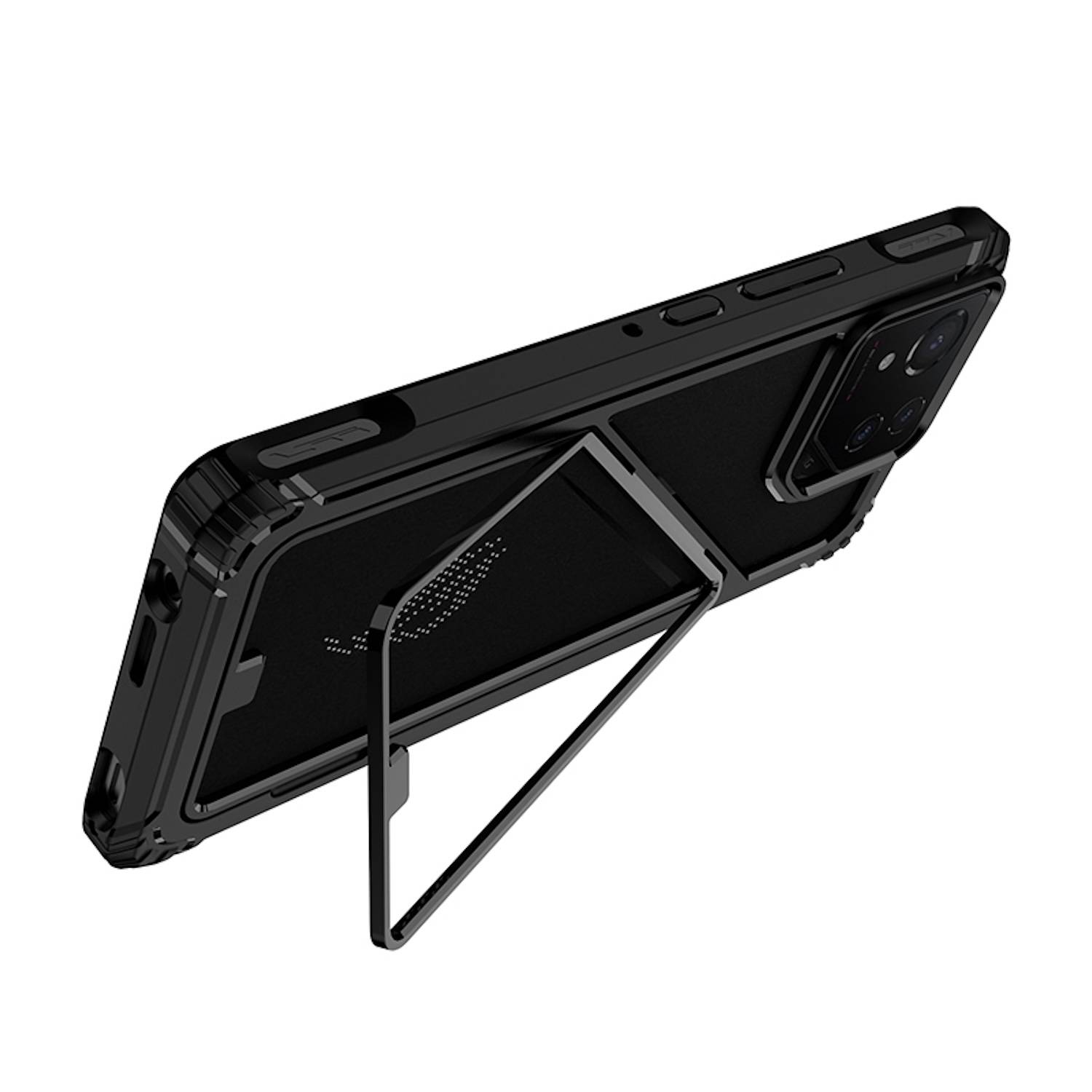 Für Asus ROG Phone 8 Pro Schock TPU / PC Hülle magnetischer Halter