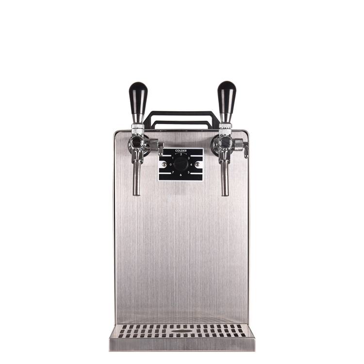 STREAM 50 Bierkoffer,Durchlaufkühler 2-leitig Trockenkühler, 55 L/h, Korb,Dreikant