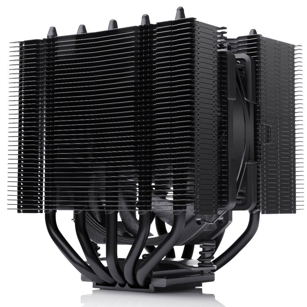 Noctua chromax.black NH-D12L - Prozessor-Luftkühler - (für: LGA1156, LGA1155, LGA1150, LGA1151, AM4, LGA1200, LGA1700, A