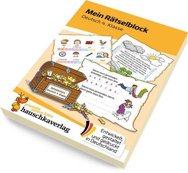 Mein Rätselblock Deutsch 4. Klasse