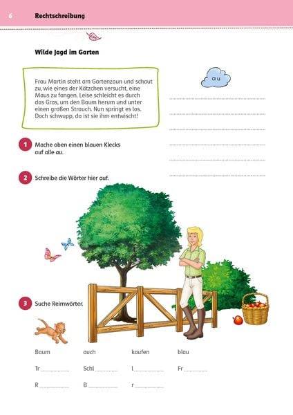 Bibi & Tina: Mein Übungsbuch für die 2. Klasse