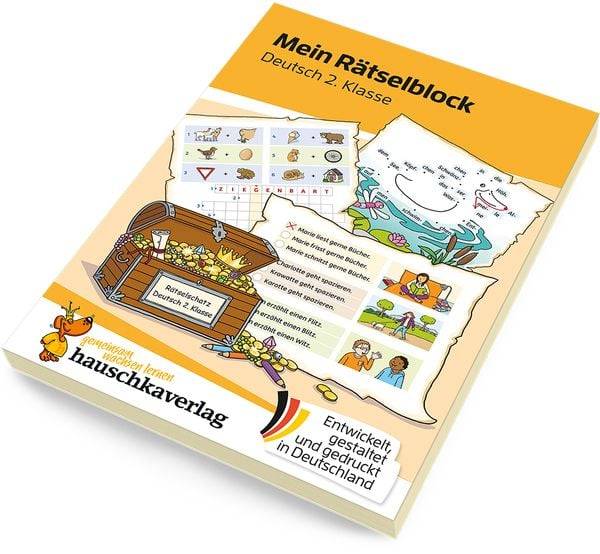 Mein Rätselblock Deutsch 2. Klasse