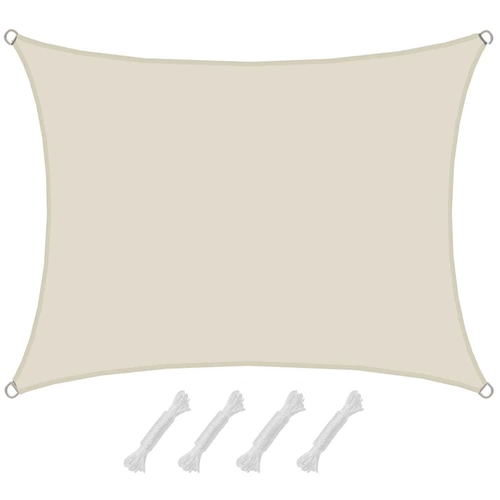 UV Sonnensegel Wasserdicht 1,5 x 2m - Rechteckig - Sonnenschutz Garten Terrasse UV Sonnensegel Wasserdicht 1,5 x 2m - Rechteckig - Sonnenschutz Garten Terrasse