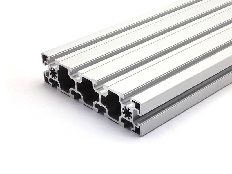 Aluminiumprofil 45x180S B-Typ Nut 10 (schwer), silber eloxiert. Aluminium Profil 45x180 Alu Profile 45 x 180 Montage- Systemprofil 50mm
