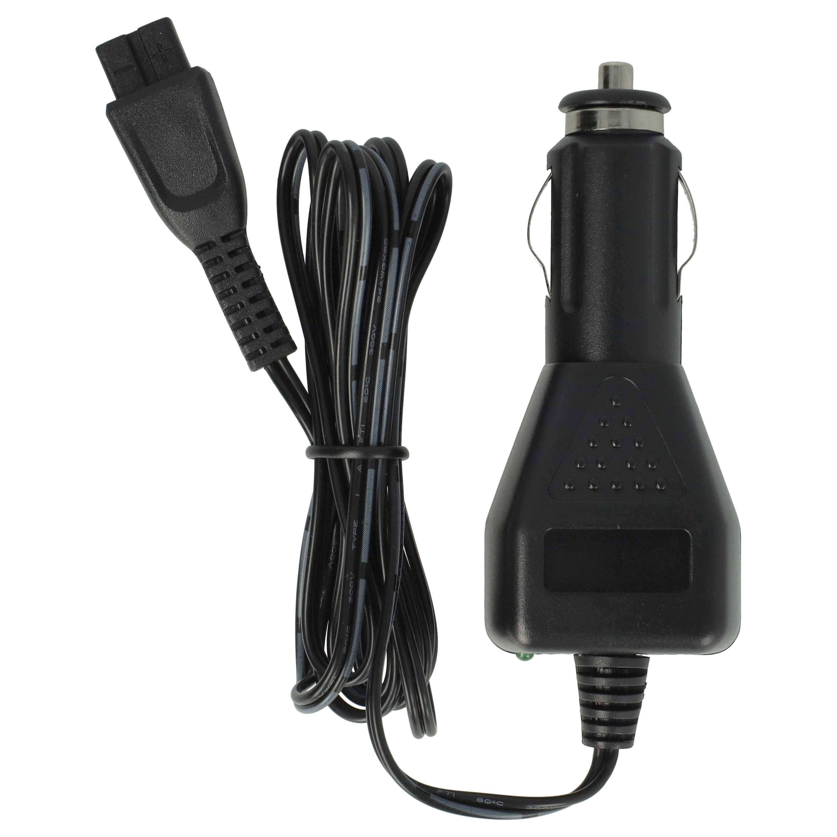 vhbw KFZ-Ladekabel Ersatz für Kärcher 2.644-250.0 für Eiskratzer, Druckreiniger - 12V Ladegerät Schwarz