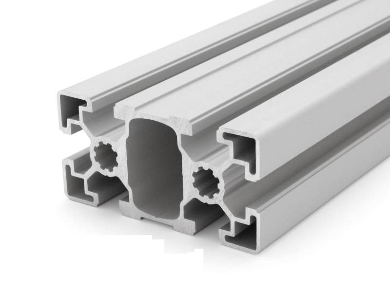 Aluminiumprofil 45x90L B-Typ Nut 10 (leicht), silber eloxiert. Aluminium Profil 45x90 Alu Profil 45 x 90 Montage- Systemprofil 400mm
