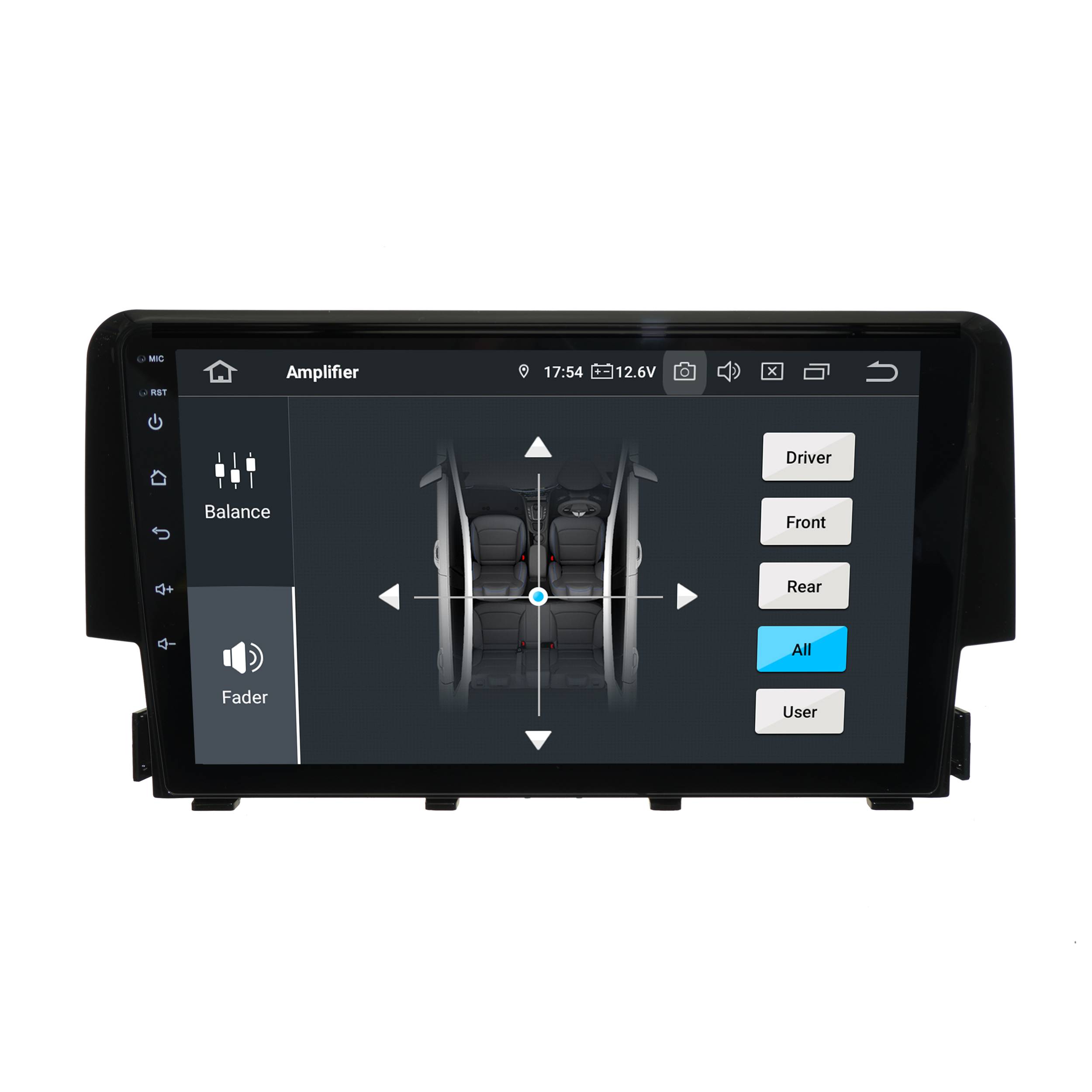 Für Honda Civic 16-22 9" Touchscreen Android Autoradio GPS Navi CarPlay