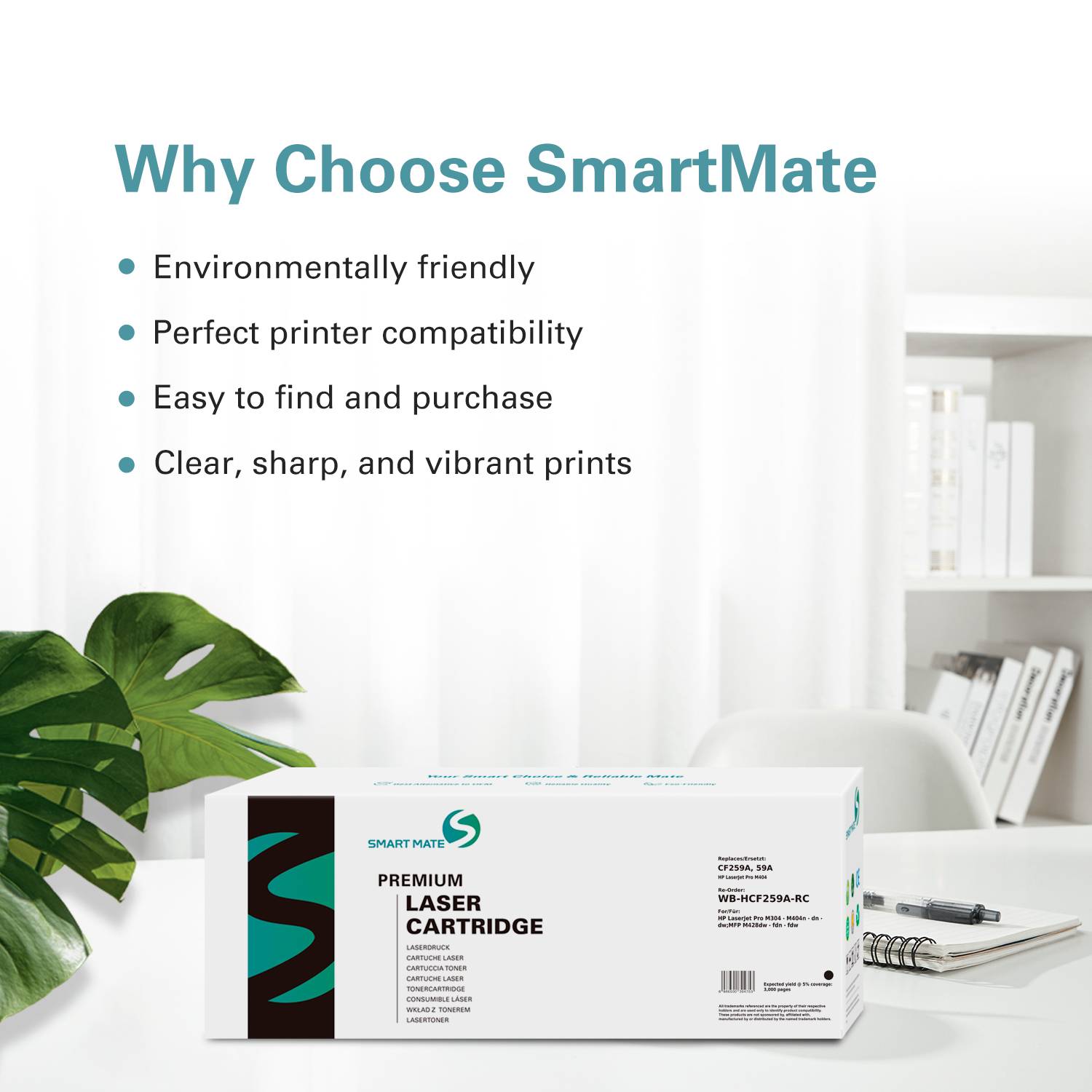 SmartMate wiederaufbereitete Laser Toner Patrone für Kyocera 1T02R9ANL0 (TK-5230Y) Gelb