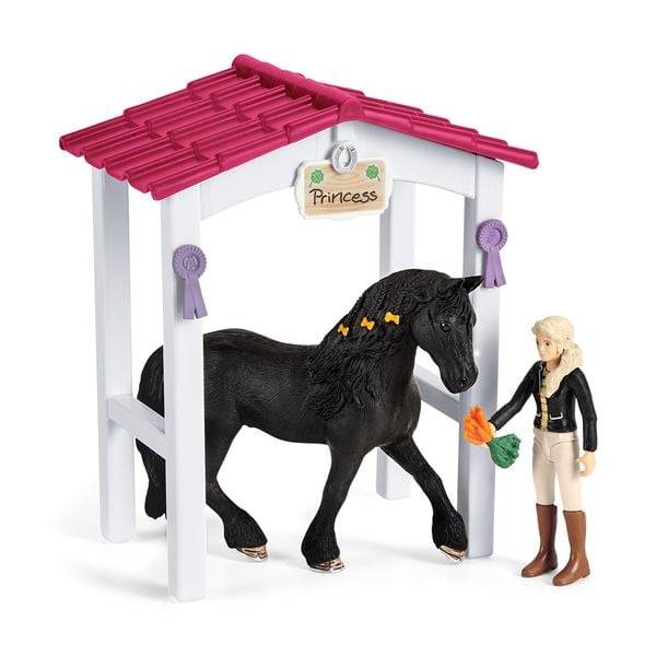 Schleich Horse Club 42437 - Pferdebox mit Tori & Princess