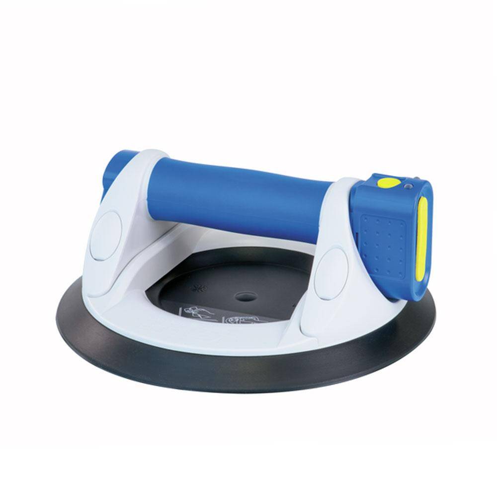 Veribor® Akkusaugheber - Aluminium - Saugscheibe ø 213 mm - Oberflächengeometrie plan - Tragkraft 120 kg