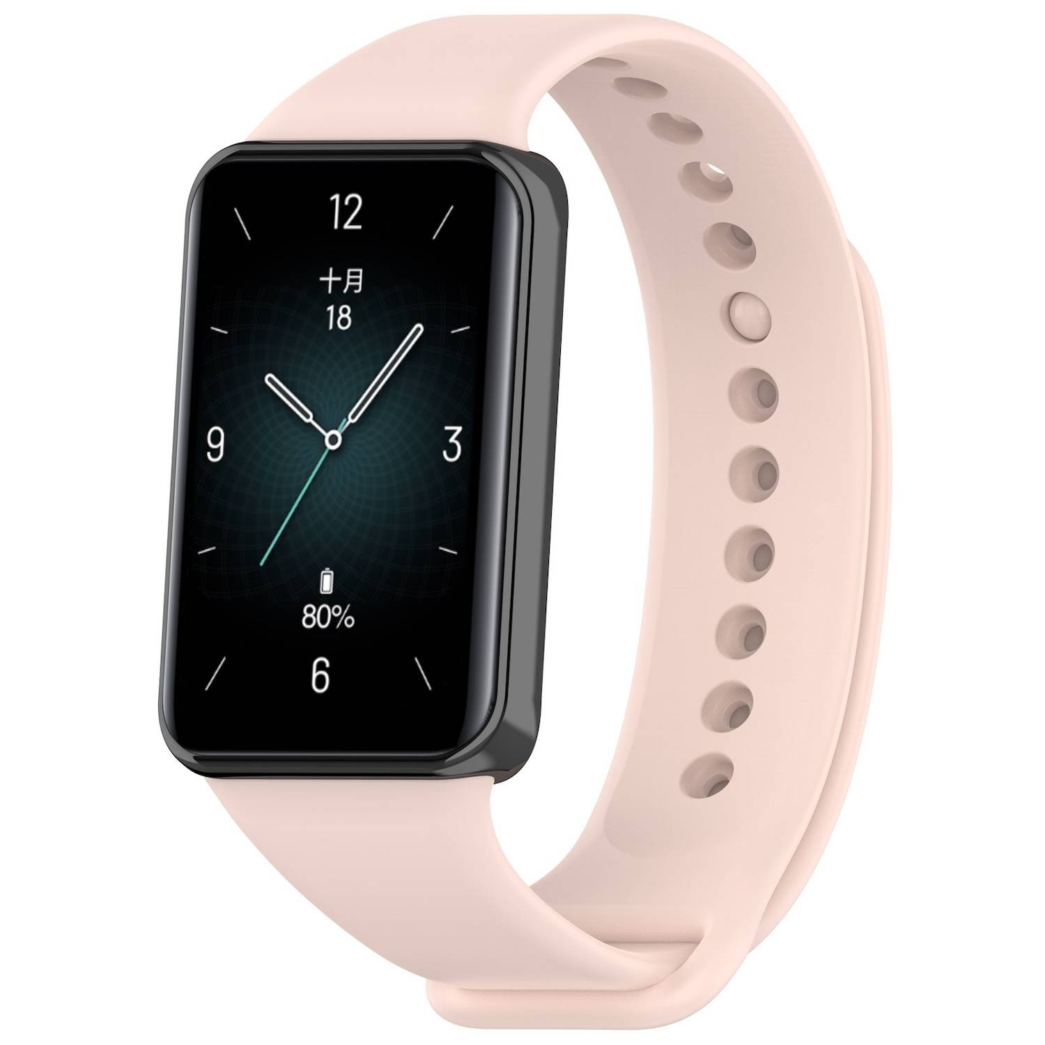 Für Honor Band 9 hochwertiges TPU Solid Color Watch Ersatz Arm Band Rosa