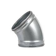 Rohrbogen 45° B45 NW 200 200 mm