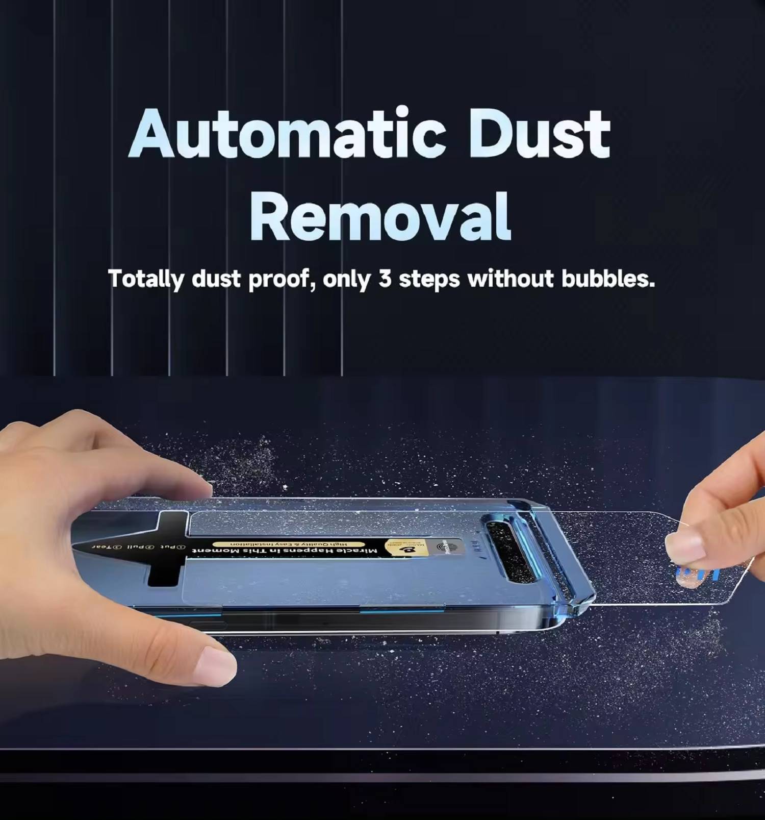 Kopie von 1x 9H Panzerglas für iPhone 11 3D KLAR Staubfreie Installation echtes Tempered Glass Panzerhartglas Schutzglas Displayschutz Schutzfolie