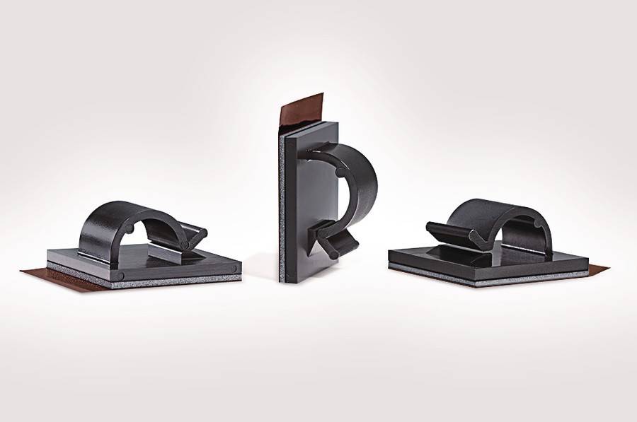 100 Stk. HellermannTyton Befestigungssosckel RB8APT-PA66-BK (100)