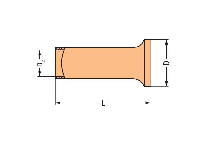 WAGO GmbH & Co. KG Aderendhülse 216-144