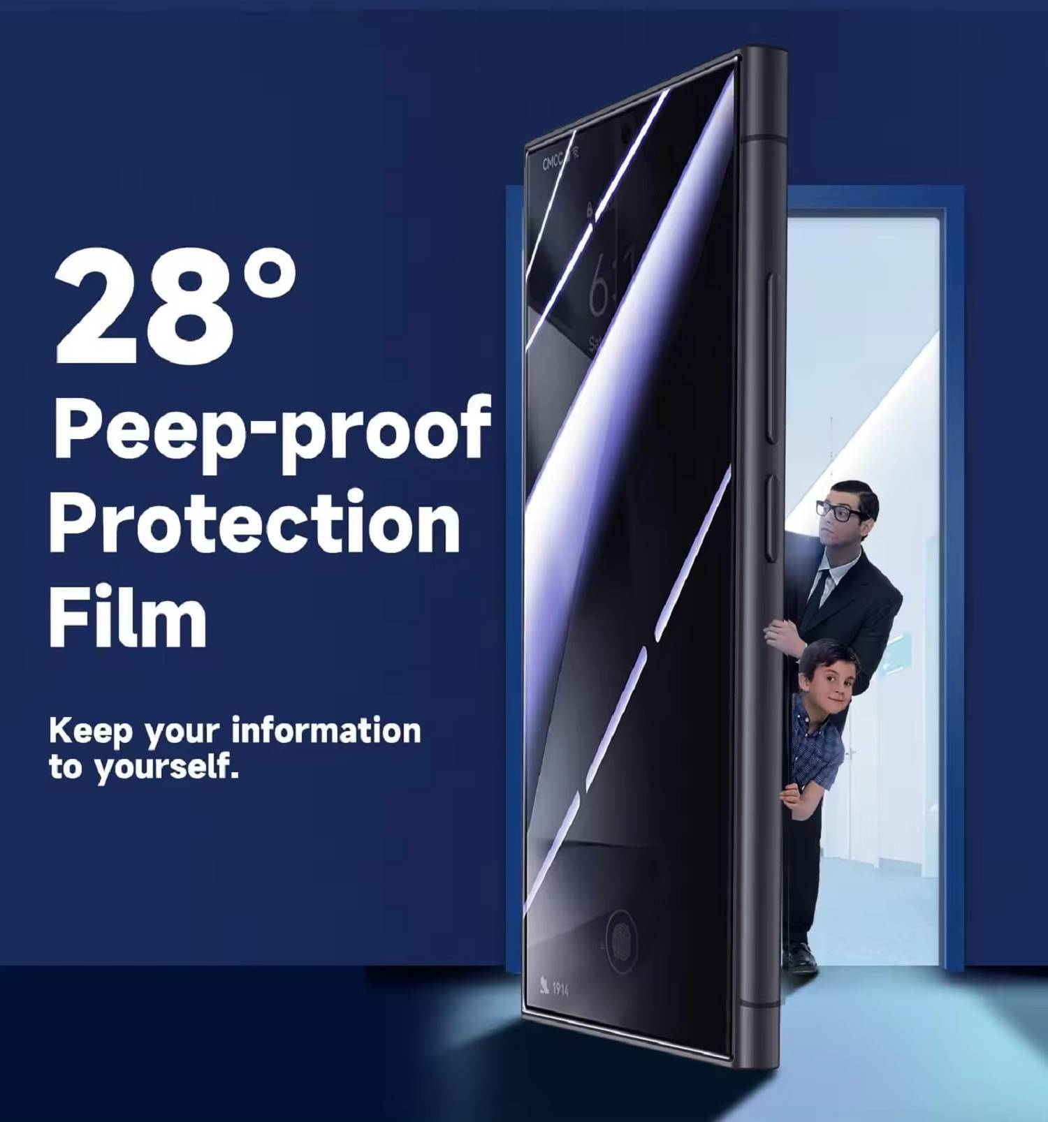 Kopie von 3x Blickschutz 9H Panzerglas für iPhone 11 Pro 3D KLAR PRIVACY ANTI-SPY Staubfreie Installation echtes Tempered Panzerhartglas Schutzglas