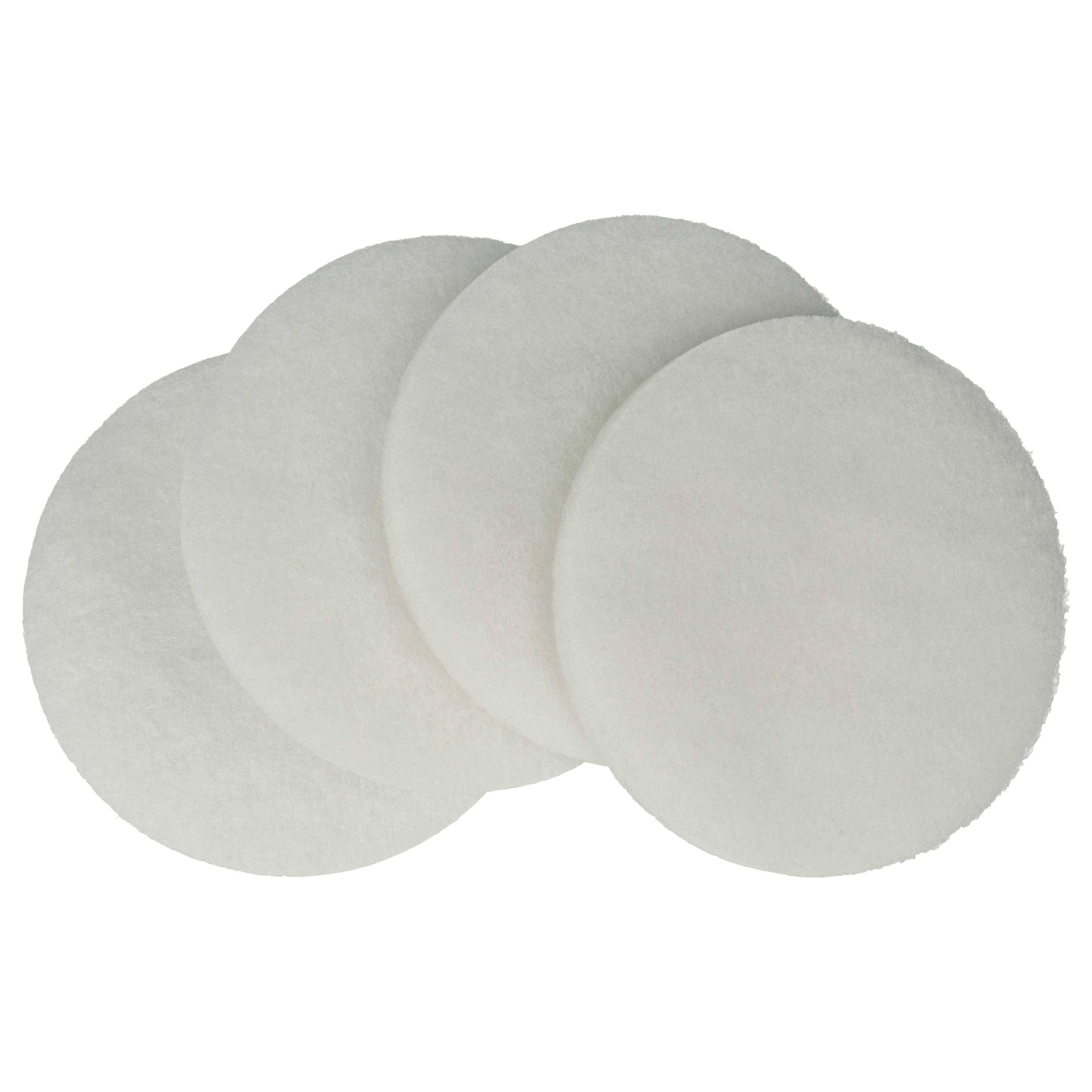 vhbw 4x Luftfilter G3 kompatibel mit Bosch Vent 2000 D Lüfter, Badlüfter, Ventilator, Lüftungsgerät - Weiß