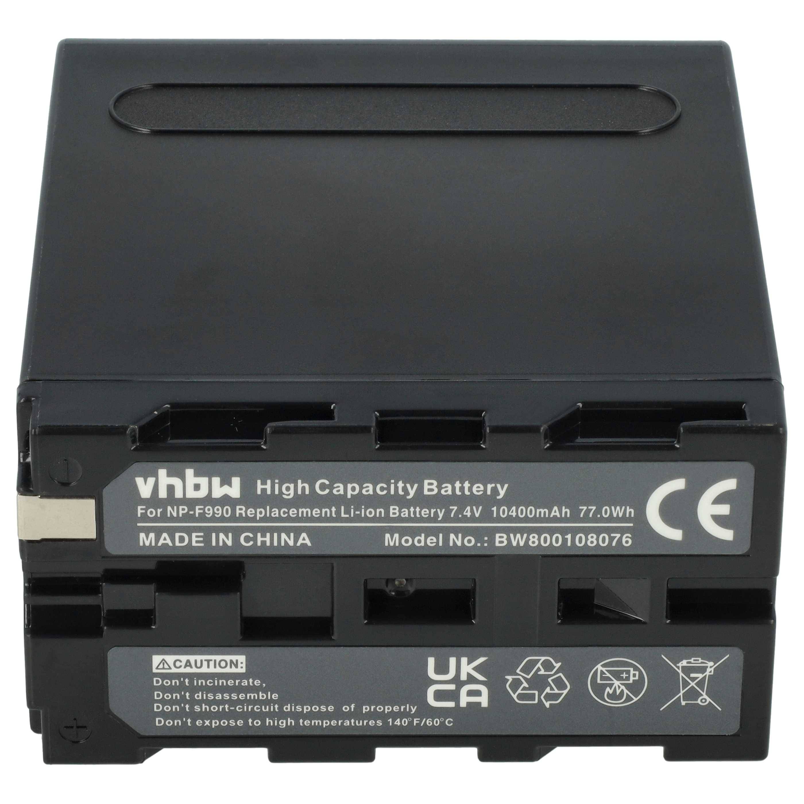 vhbw 2x Akku kompatibel mit Sony MiniDV CCD-TRV517, CCD-TRV51, CCD-TRV46, CCD-TRV43, CCD-TRV41 Videokamera Camcorder (10400 mAh, 7,4 V, Li-Ion)