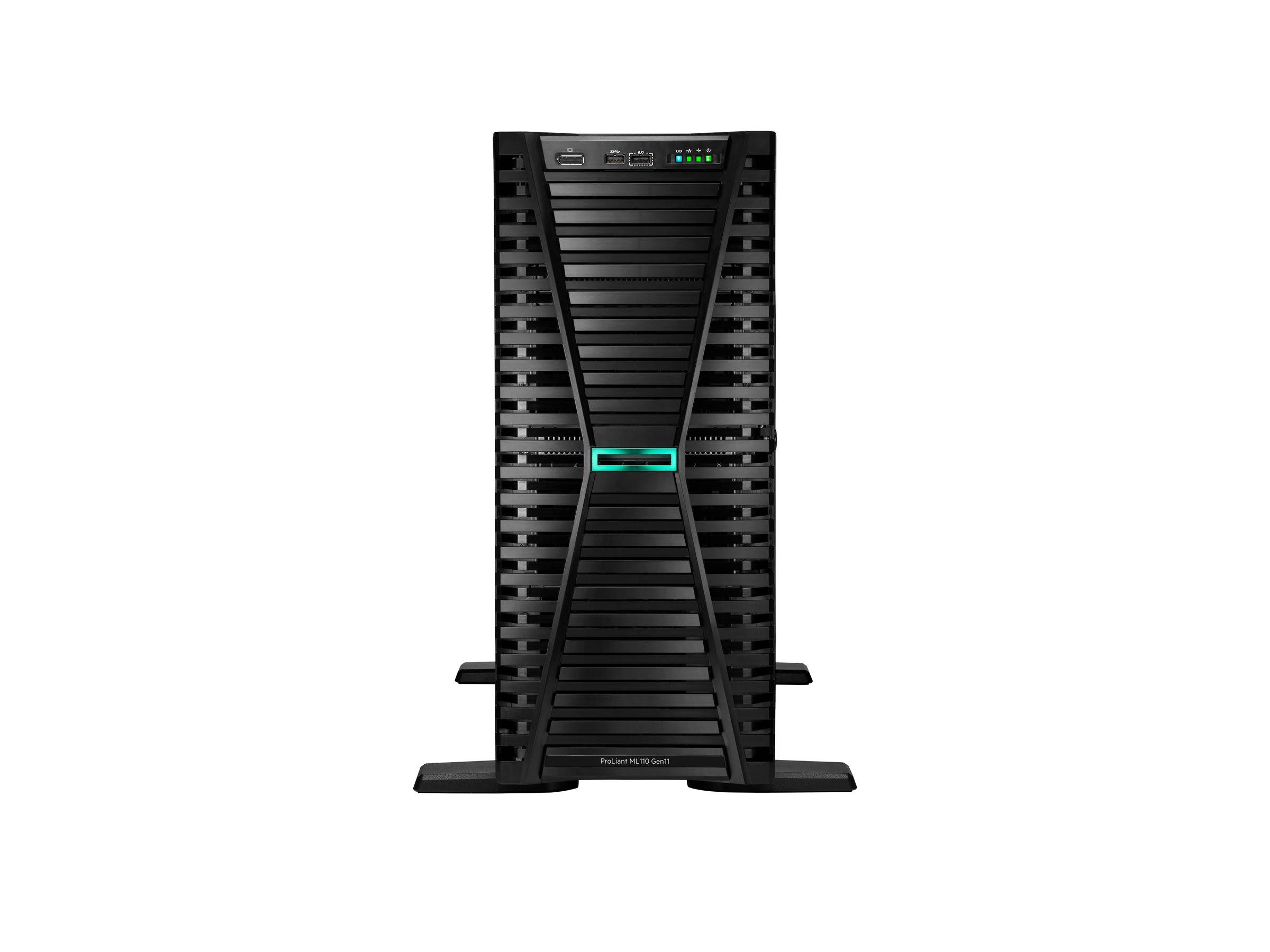 Server HPE ML110 Gen11 TW XEON 4510 1x32GB 2x4TB LFF 1Gb VROC 2x1000W