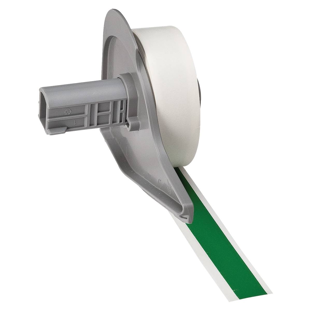 Endlos-Etikett aus Vinyl, 12,7 mm x 15,24 m, grün, Brady M7C-500-595-GN