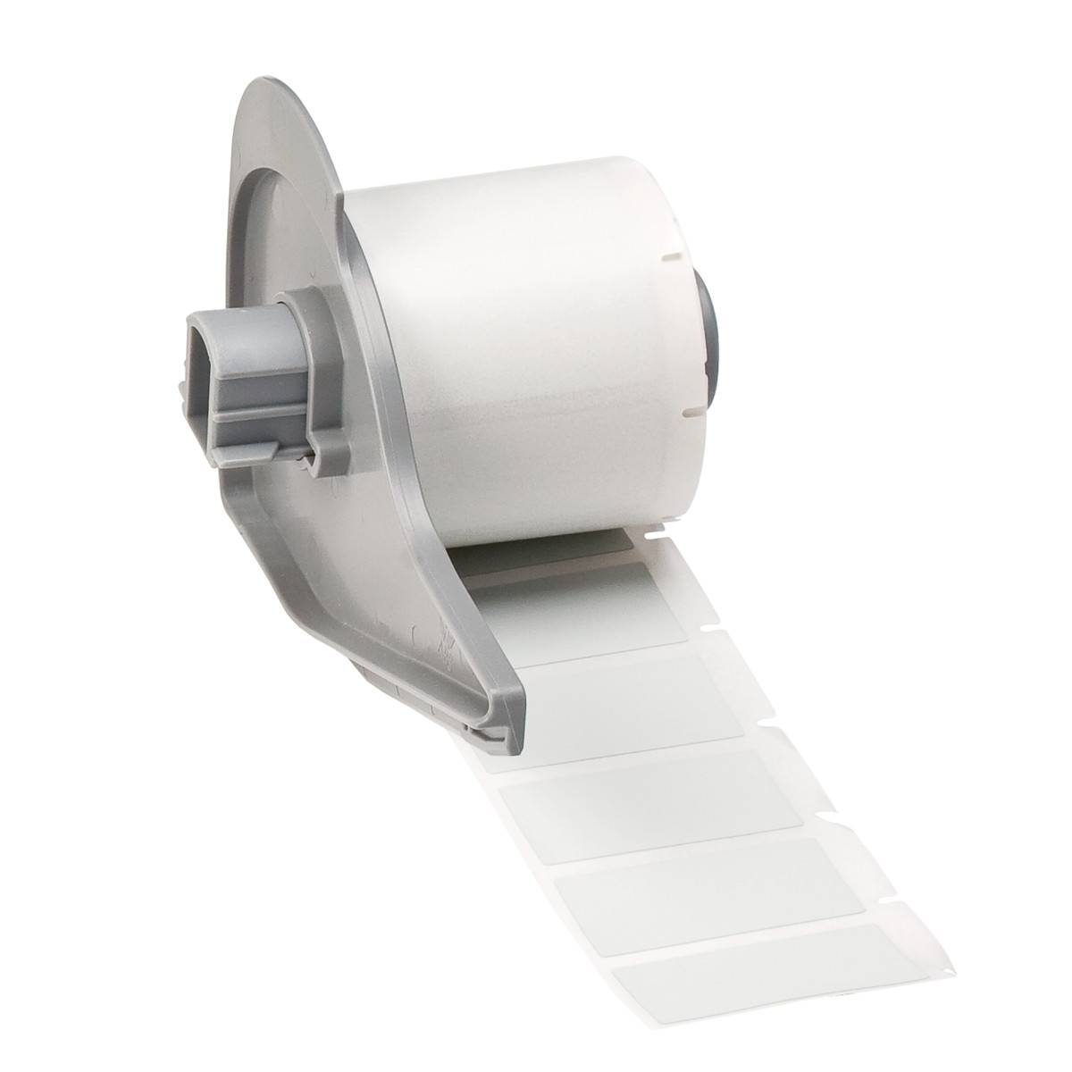 Etiketten aus Polyester, 38,1 mm x 19,05 mm, hellgrau, Brady M7-30-486