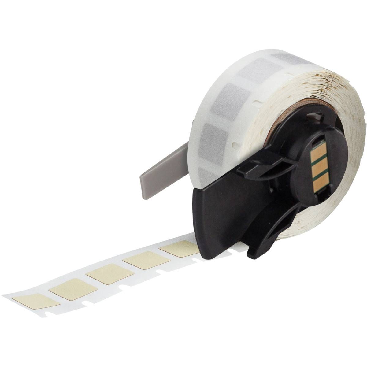 Etiketten aus Polyimide, 9,53 mm x 9,53 mm, beige, Brady M6-3-724