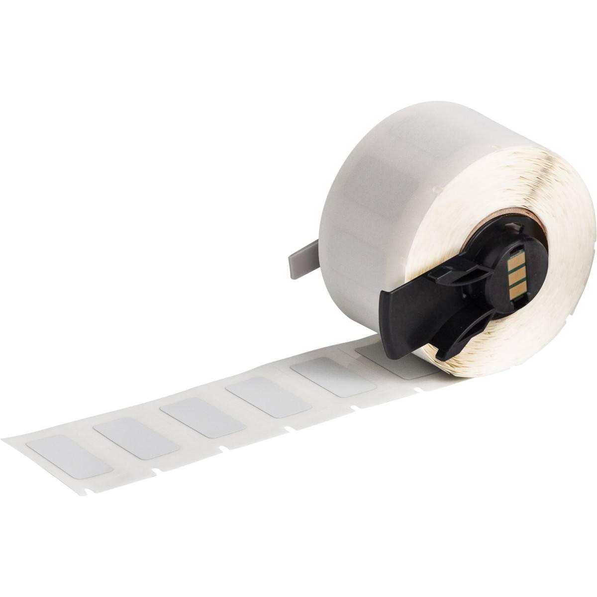 Etiketten aus Polyester, 25,4 mm x 12,7 mm, silber, Brady M6-17-428-PSL