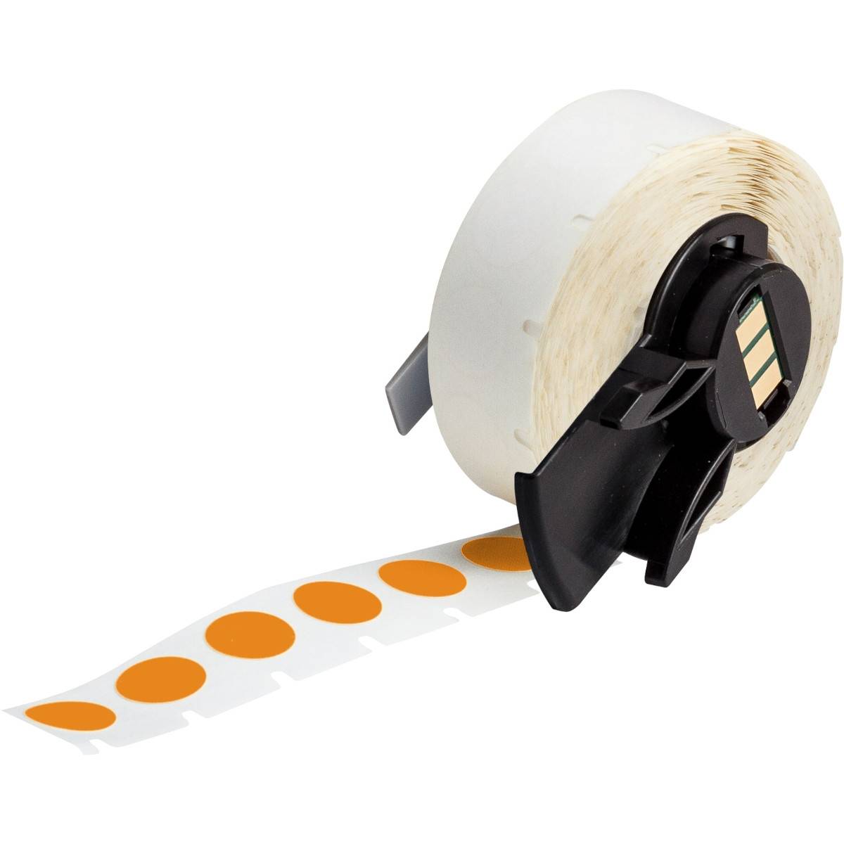 Etiketten aus Nylongewebe, 12,70 mm x 12,70 mm, orange, Brady M6-83-499-OR