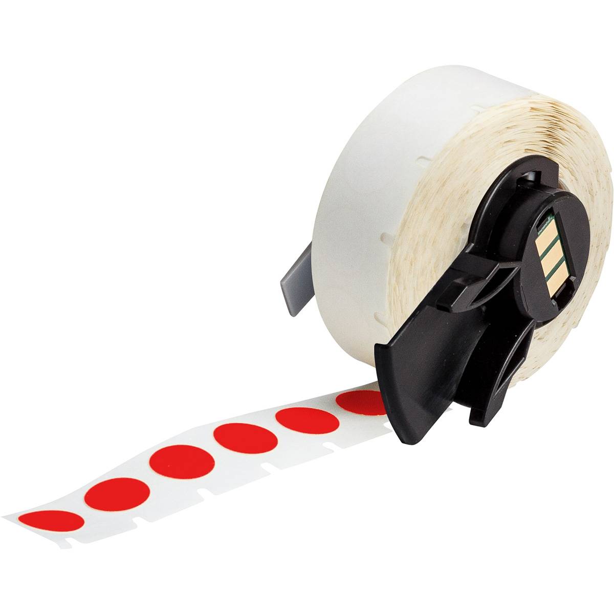 Etiketten aus Nylongewebe, 12,70 mm x 12,70 mm, rot, Brady M6-83-499-RD