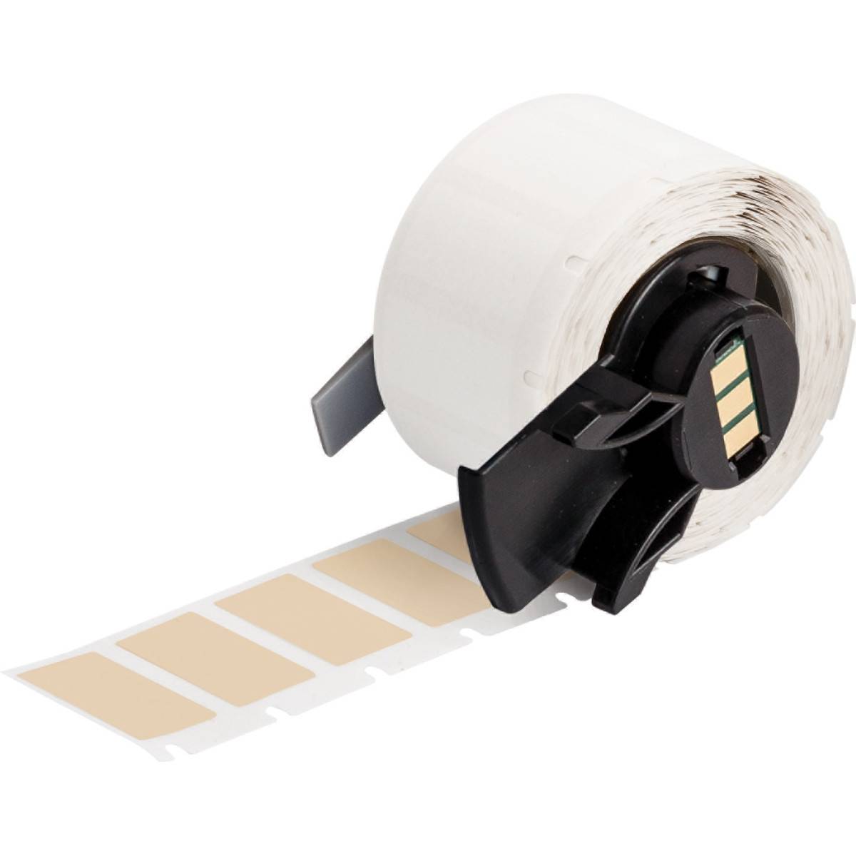 Etiketten aus Polyimide, 25,4 mm x 12,7 mm, beige, Brady M6-17-724