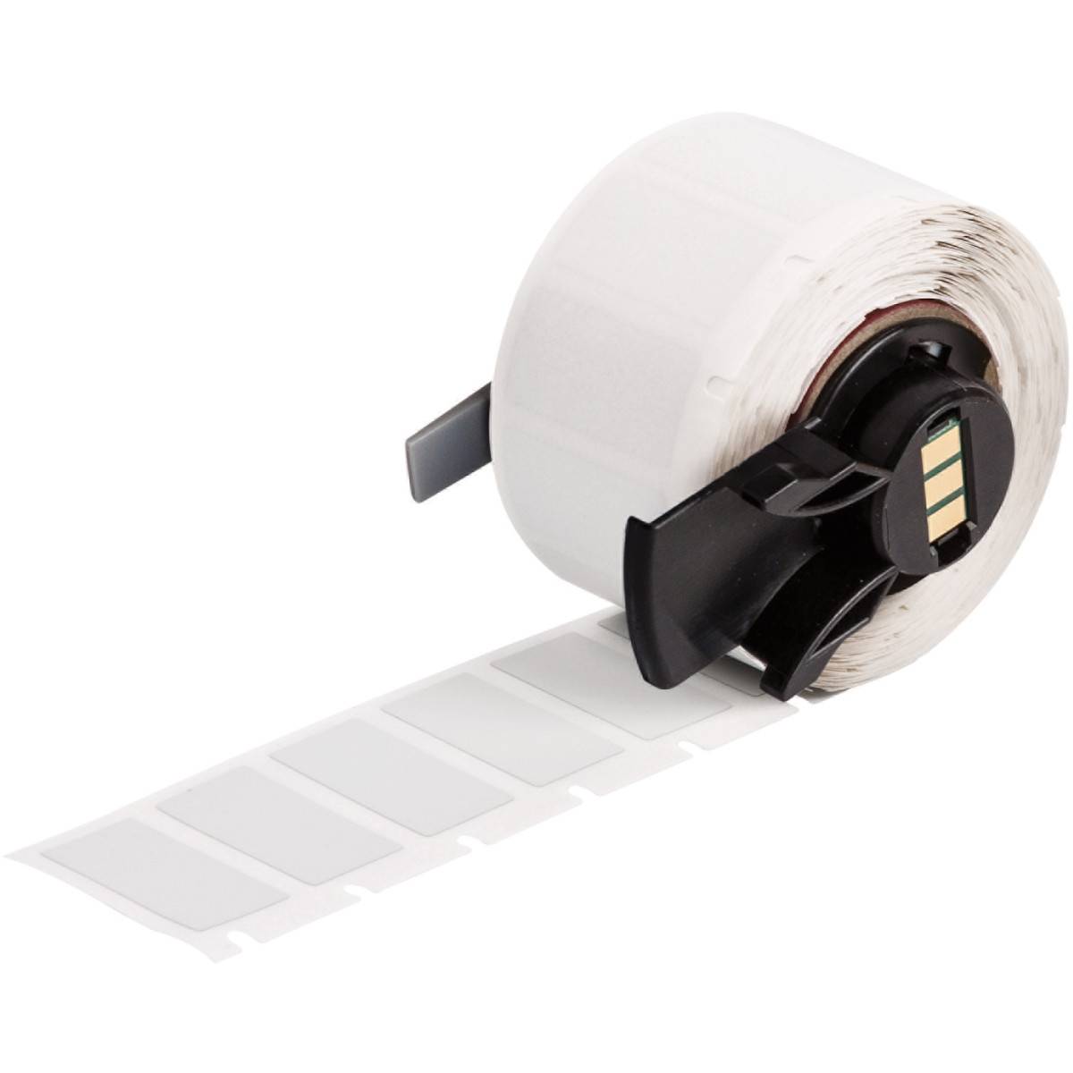 Etiketten aus Polyester, 38,1 mm x 25,4 mm, hellgrau, Brady M6-31-486