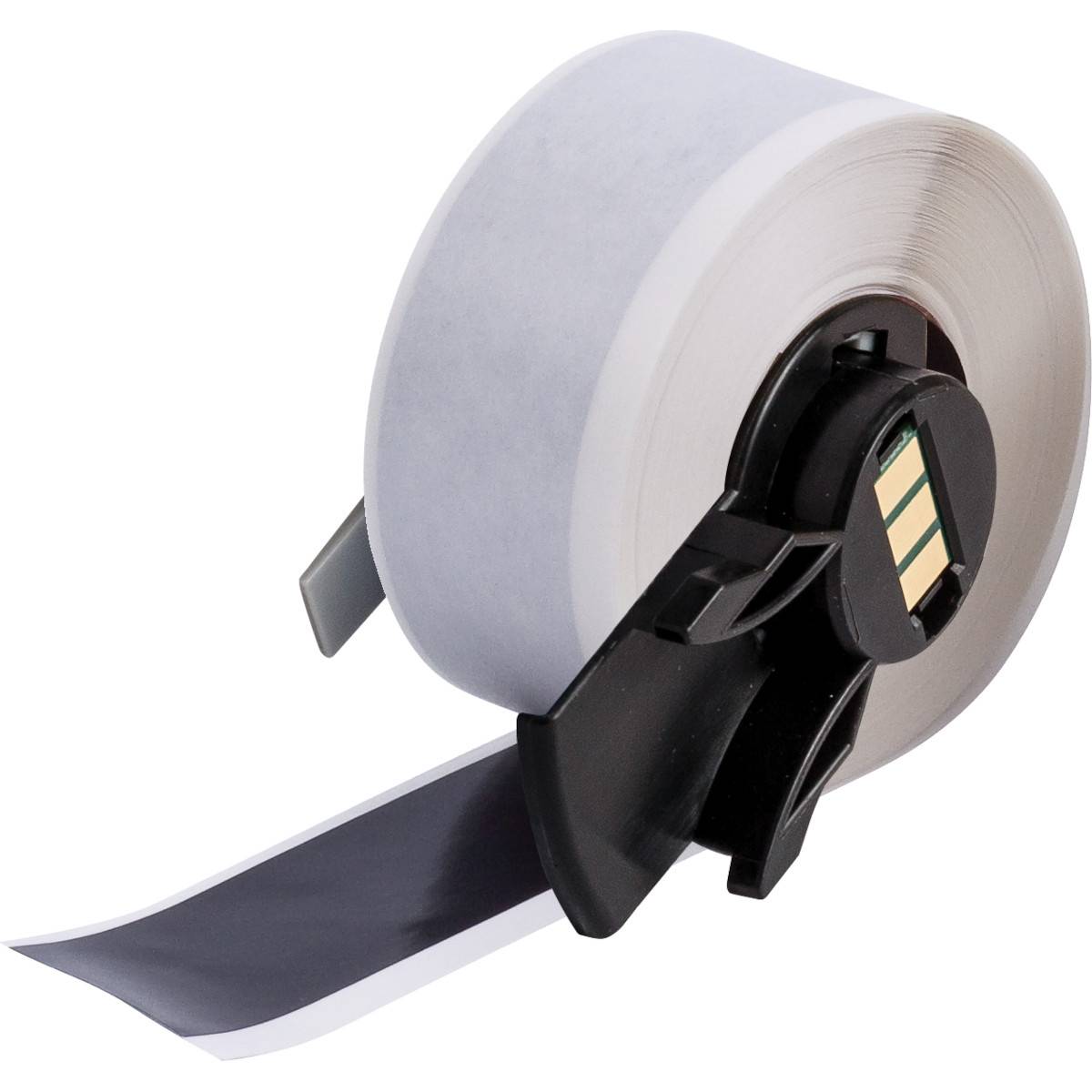 Endlos-Etikett aus Vinyl, 25,4 mm x 15,24 m, schwarz, Brady M6C-1000-439-BK