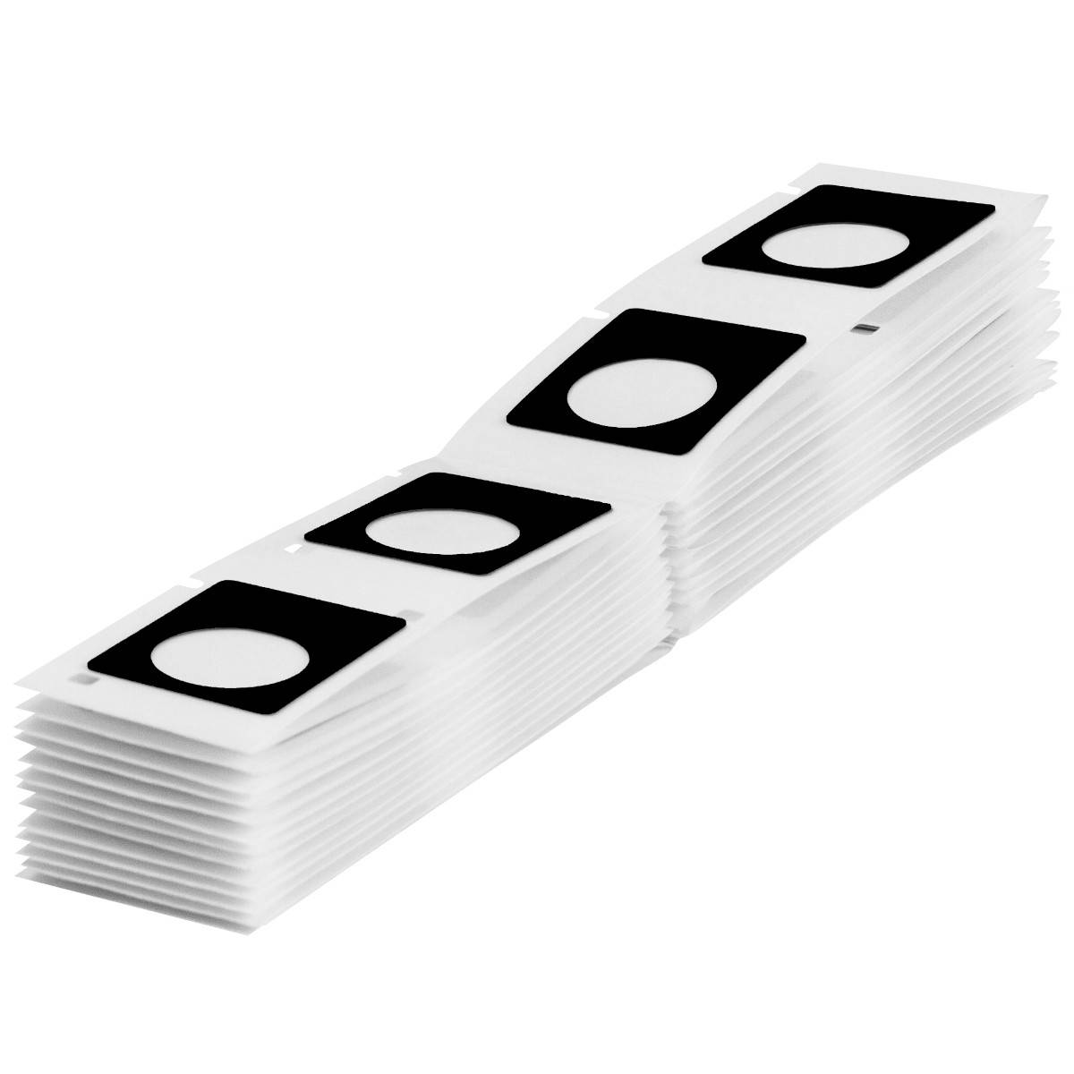 Etiketten aus Polyester aufgeschäumt, 30,0 mm x 40,0 mm, schwarz, Brady M7-5-7593-BK