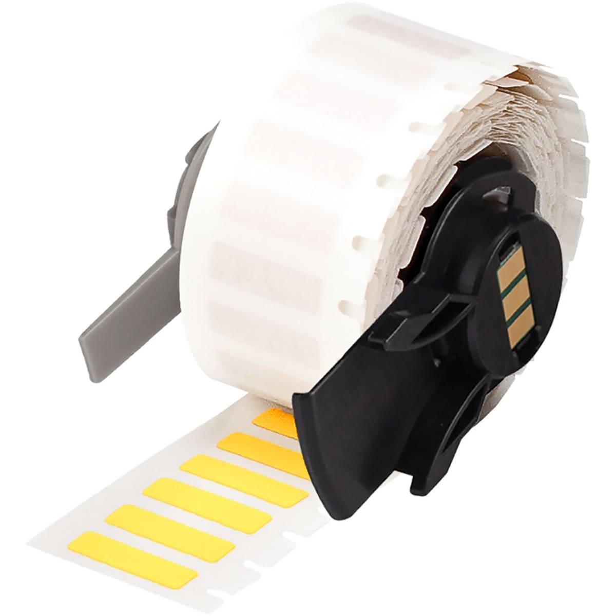 Etiketten aus Nylongewebe, 16,0 mm x 5,0 mm, gelb, Brady M6-153-499-YL