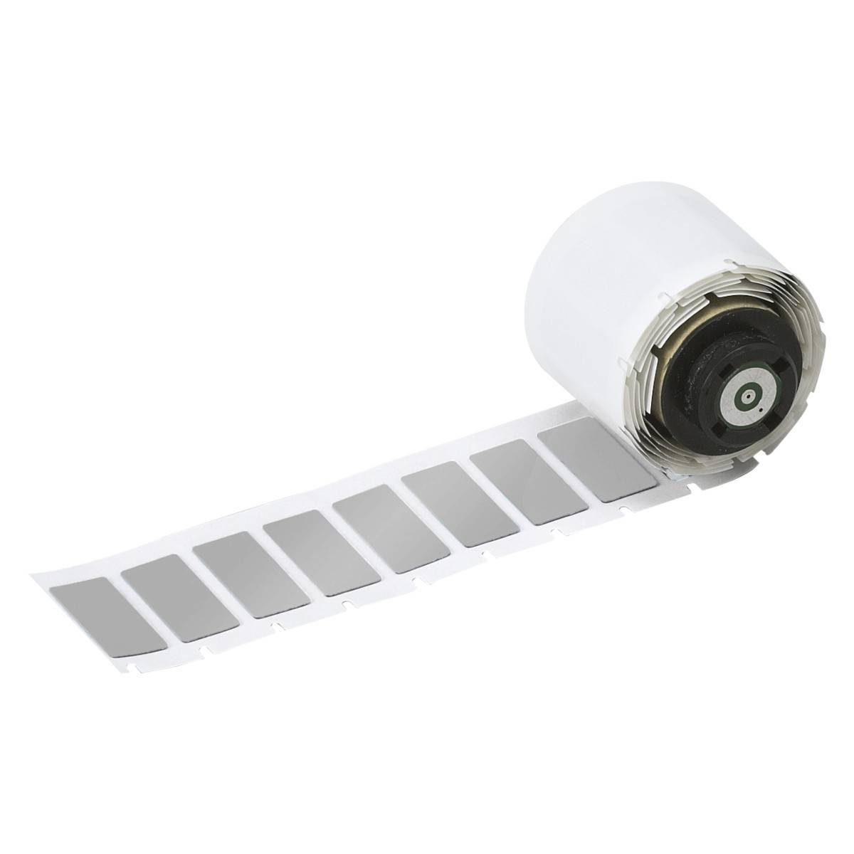 Etiketten aus Polyester aufgeschäumt, 27,0 mm x 12,5 mm, silber, Brady M6-02-7593-SL