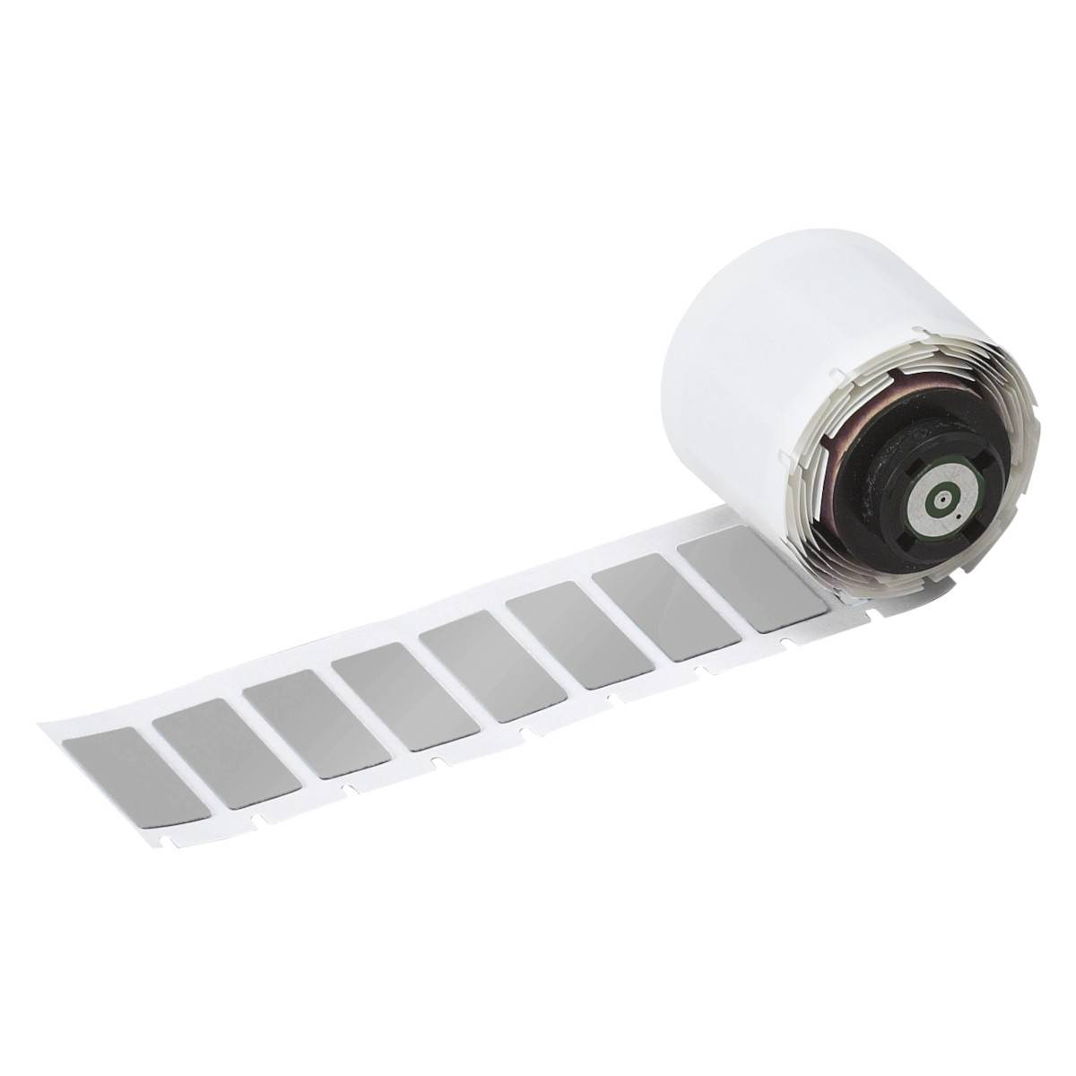 Etiketten aus Polyester aufgeschäumt, 27,0 mm x 15,0 mm, silber, Brady M6-03-7593-SL