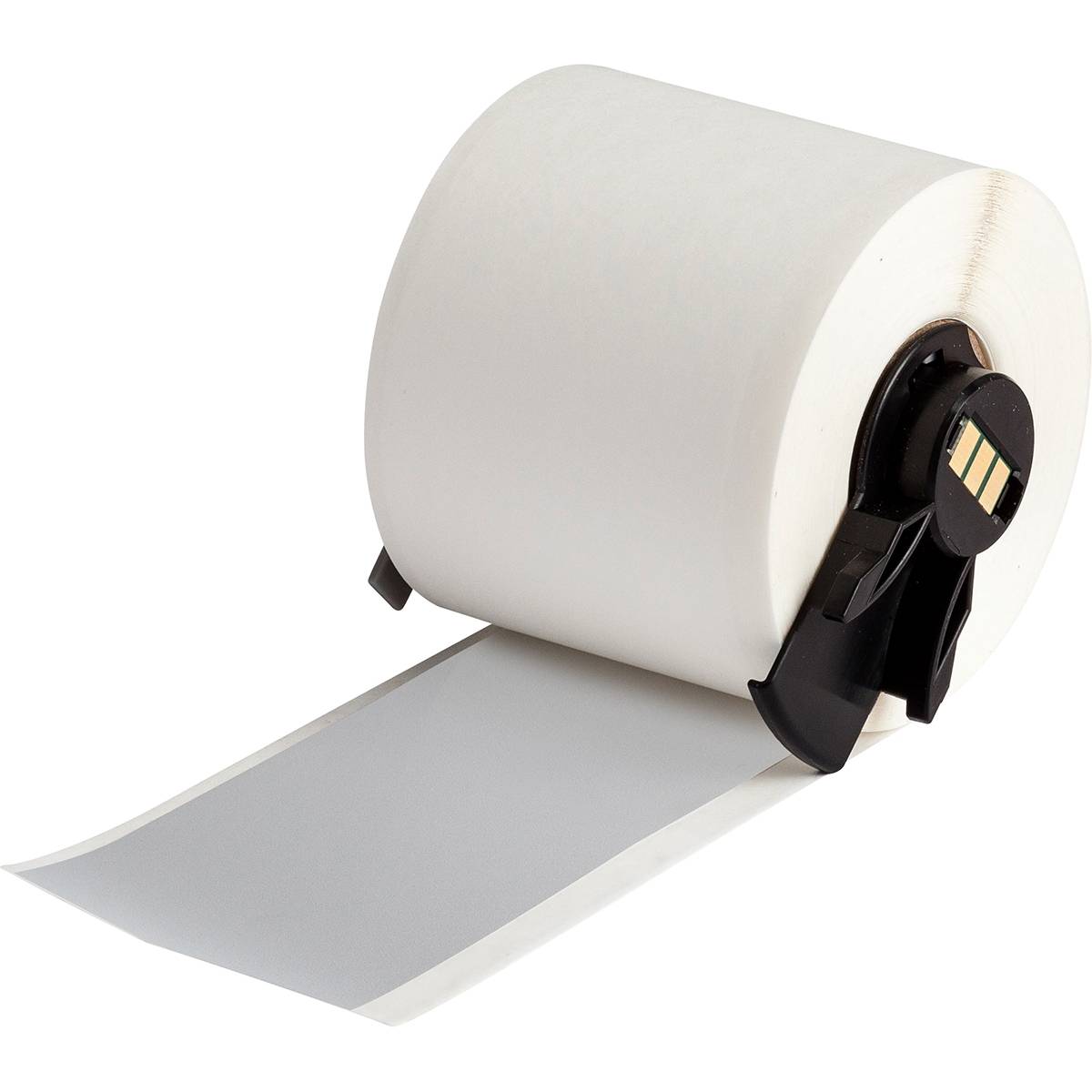 Endlos-Etikett aus Polyester, 48,26 mm x 15,24 m, hellgrau, Brady M6C-1900-486