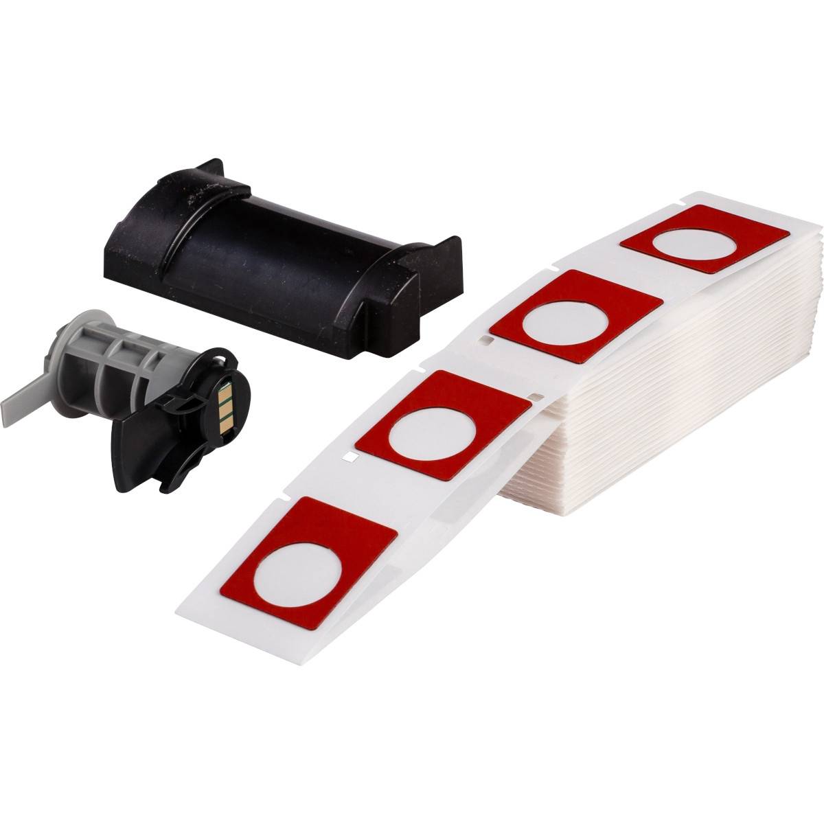 Etiketten aus Polyester aufgeschäumt, 30,0 mm x 40,0 mm, rot, Brady M6-05-7593-RD