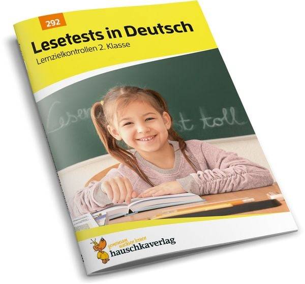 Übungsheft mit Lesetests in Deutsch 2. Klasse