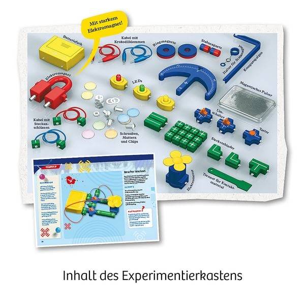 KOSMOS 620639 - Elektro & Co., Elektrowissen leicht gemacht, mint, Experimentierkasten