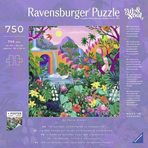 Ravensburger - Art & Soul - Amazing Nature, 750 Teile