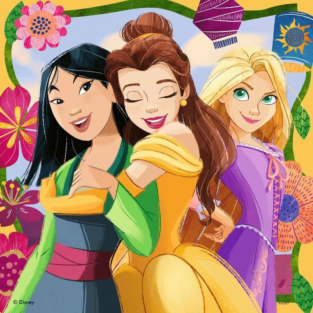 Ravensburger -Puzzle Disney Prinzessin 3x49p