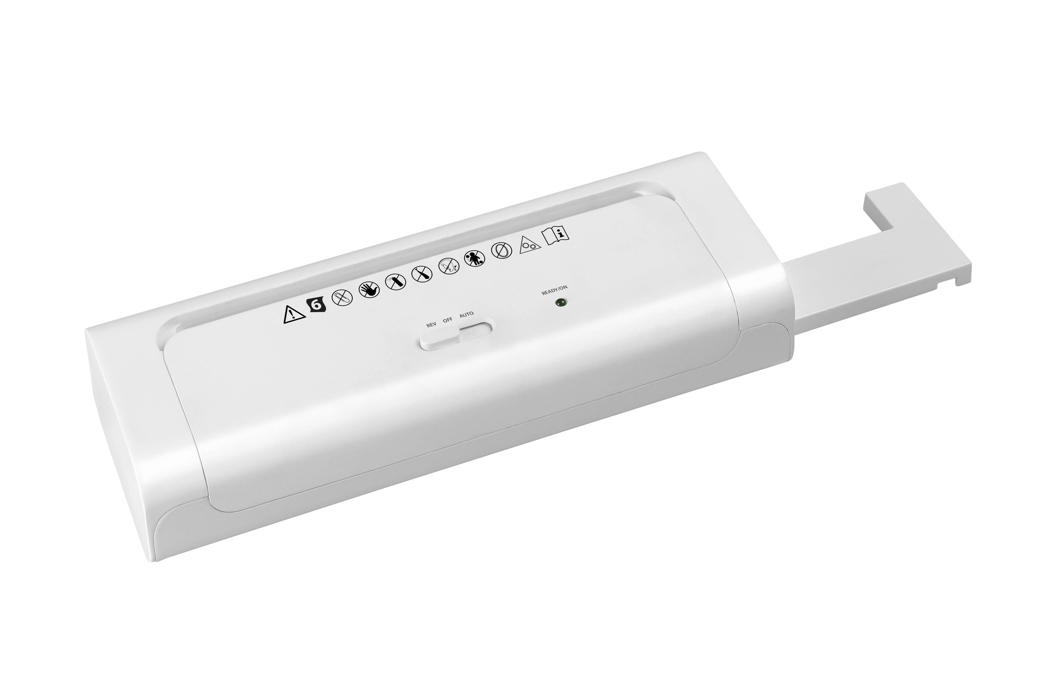 Monolith MA 601 Aufsatz-Aktenvernichter - Start-/Stopp-Funktion - Weiß