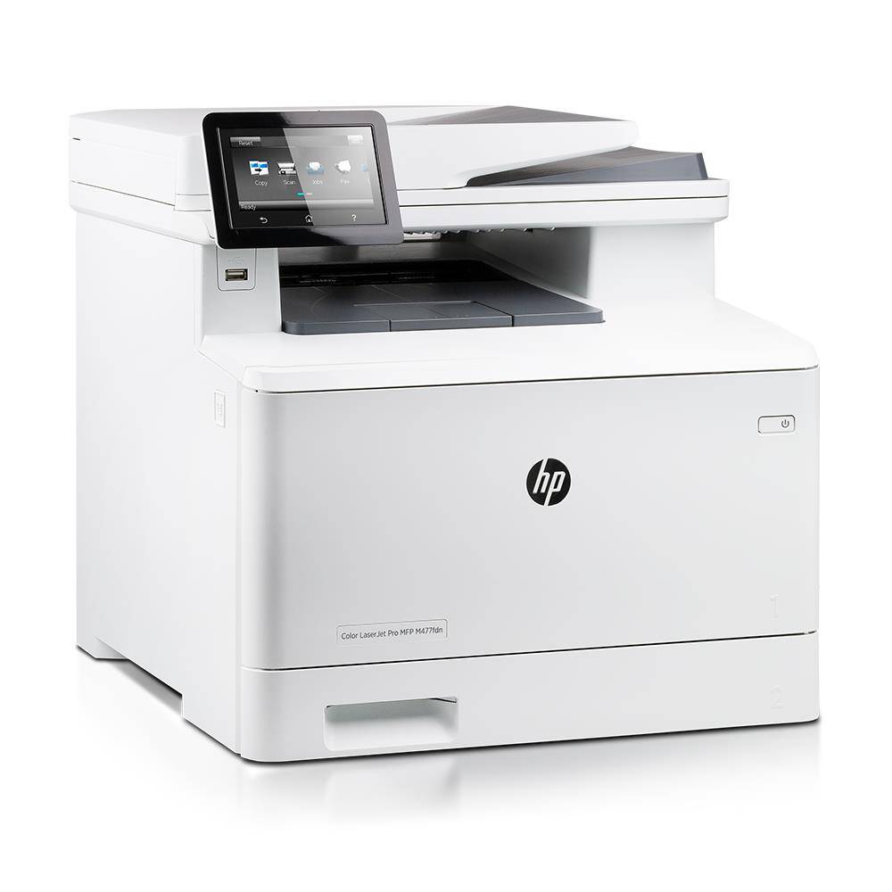 HP Color LJ MFP M477fdn (Refurbished) AIO Farblaserdrucker (P/N: CF378A, 27 S/min., 256MB, Duplex, GigaBit LAN, USB)