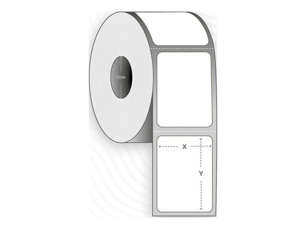 Capture Polyester - permanenter Klebstoff - unbeschichtet - perforiert - weiß -